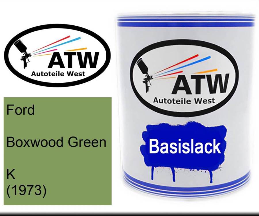 Ford, Boxwood Green, K (1973): 1L Lackdose, von ATW Autoteile West.